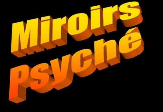 Miroirs psyché fer forgé d'art